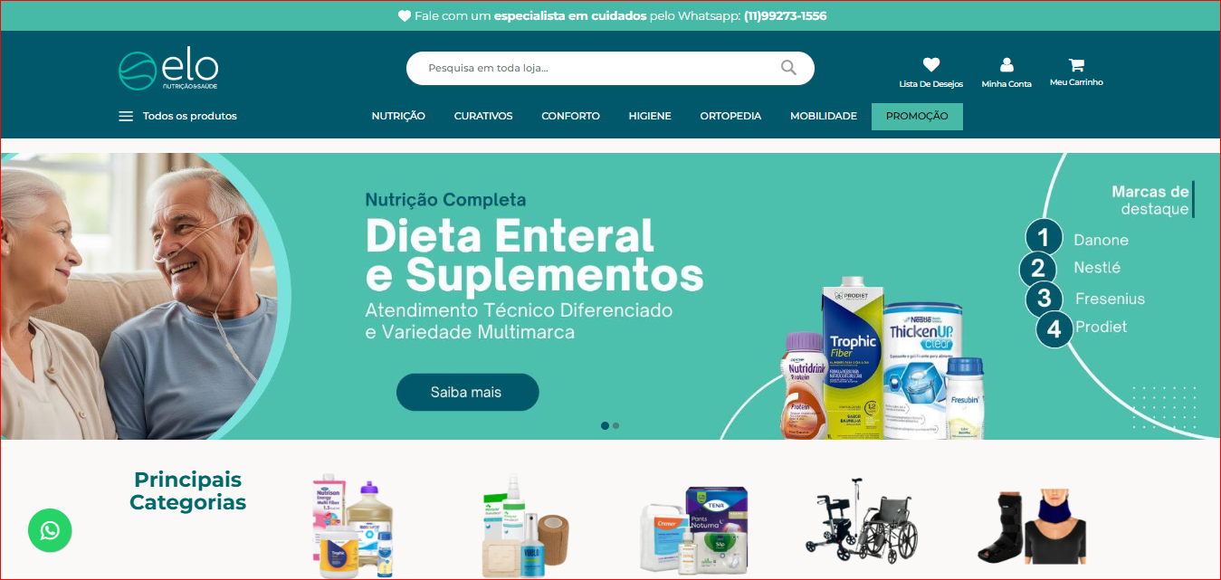 Projeto Magento 2 Elo Nutrição