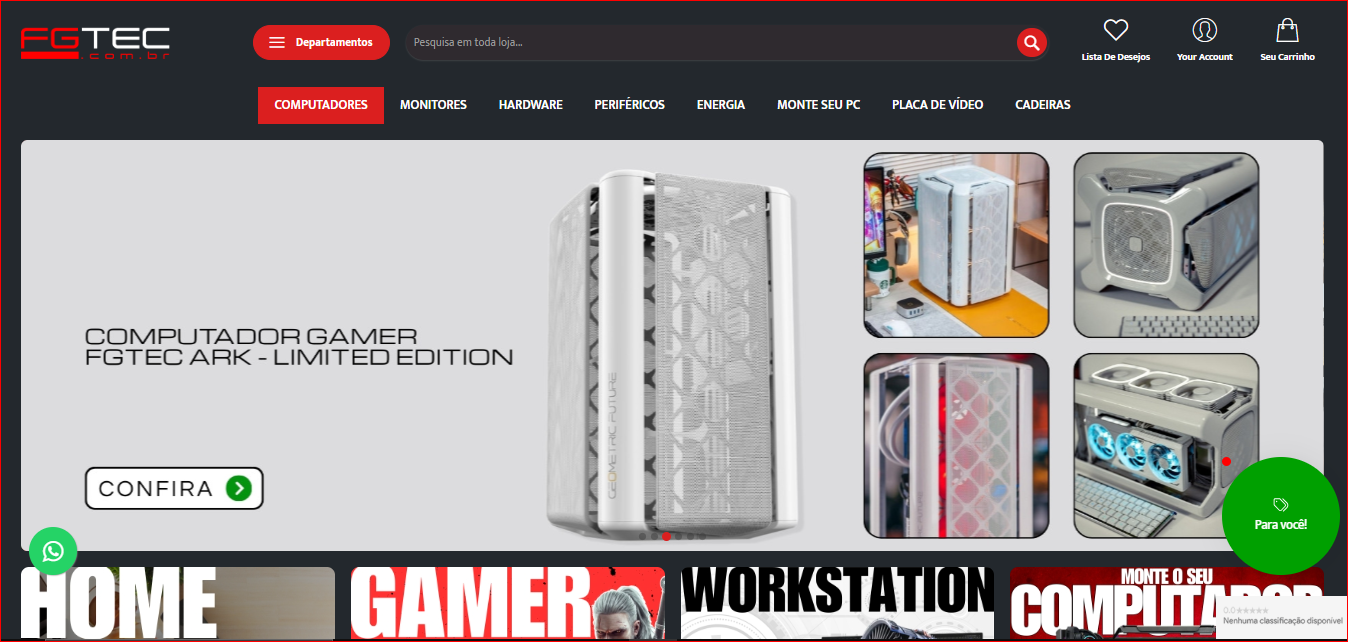 Projeto Magento 2 FGTEC