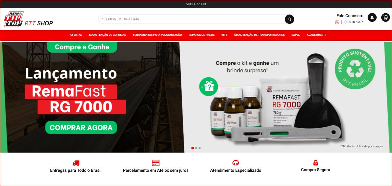 Projeto Magento 2 RTT Shop