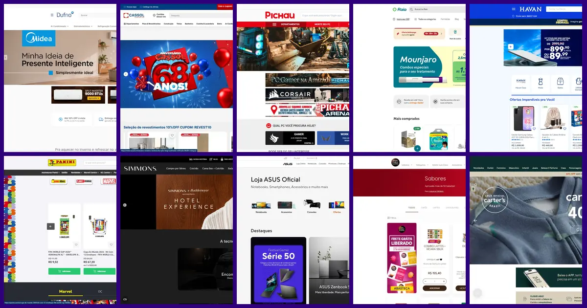 10 grandes lojas brasileiras que utilizam Magento 2